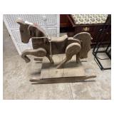 Wooden Rocking Horse