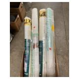 (4) Roll-Up Blinds, (3) 36" x 72", (1) 30" x 72")