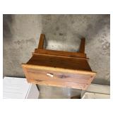 Wooden Storage Side Table