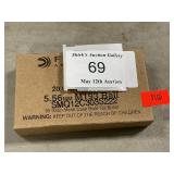 (20) Rounds Of Federal 5.56 Ammo
