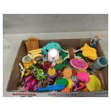 Lot Of Small Toy Playset Parts