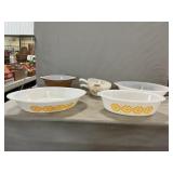 Pyrex Early American Mixing Bowl, Glasbake