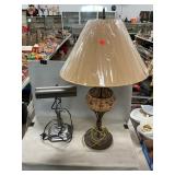 Table Lamp, Nickel-Finish Desk Lamp