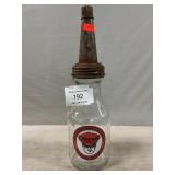 Vintage-Style Oilzum Motor Oil Bottle