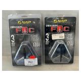 (2) Crossbow Broadheads