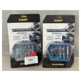 (2) Packs Of Thunderhead Magnum Broadheads