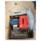 Box Lot With Anti-Freeze, Car Wash Supplies, Tire