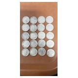 (20) U.S. Silver Dimes (90% Silver)