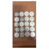 (20) U.S. Silver Dimes (90% Silver)