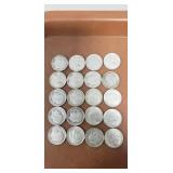 (20) U.S. Silver Dimes (90% Silver)