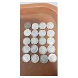 (20) U.S. Silver Dimes (90% Silver)