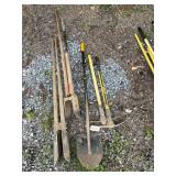 Shovel, Post Hole Diggers and More