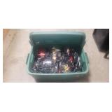 Box Of Assorted Electronic Wiring & More