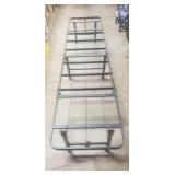 (1) Folding Metal Cot Bed Frame (75'×19'×14')