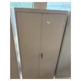 Metal Cabinet w/ Shelves