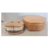 (2) Longaberger Baskets