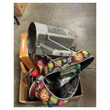 Box Lot With Chimney Starter, Backpack, High