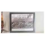 (1) Framed Photograph 'Sea Of Faces' Carlisle
