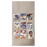 (9) Assorted NFL Football 'Dallas Cowboys' Cards