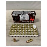 (50) Rounds Of Federal 9mm Luger Ammo