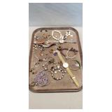 Tray Of Assorted Jewelry