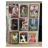 Binder With Assorted Baseball Cards
