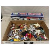 Lot Of Toy Airplanes, 2000 B.O. Hess Truck