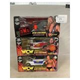 (3) LE WCW, NWO Die-Cast Streetrods