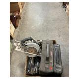 Box Lot With Circular Saw, Craftsman Jigsaw, B &