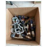 Box Lot Of Assorted Clamps