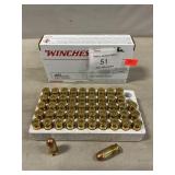 (50) Rounds Of Winchester .45 Auto Ammo