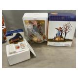 Dept 56 'Building The Scarecrow' & 'Lighting The