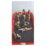 (10) Assorted Military Lead Soldiers
