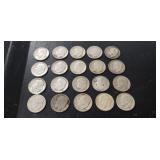 (20) U.S. Silver Dimes