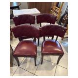 (4) Vinyl Type Chairs