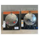 Pair Of Harley Davidson Derby Covers