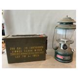 Coleman 2-Mantle Lantern, Metal Ammo Can