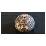 Native American Pueblo Pottery 'Seed Pot'