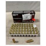 (50) Rounds Of Federal 9mm Luger Ammo