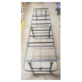 (1) Folding Metal Cot Bed Frame (75'×19'×14')