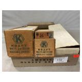 Lot Of Assorted Football Cards With (3) Wooden