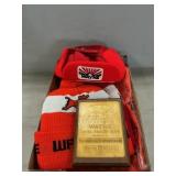 New Wayne Feed Advertising Hats, Zipper Top