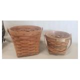 (2) Longaberger Baskets