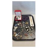 Tray Of Assorted Jewelry
