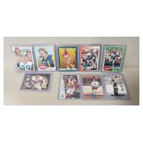 (9) Assorted Sports Cards