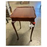 Contemporary Queen Anne Style Side Table