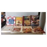 (8) Assorted Cookbooks