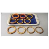 (10) Vintage Bakelite Bangle Bracelets
