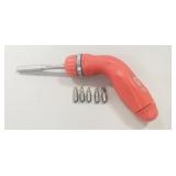 (1) Snap-On Pistol Grip Ratcheting Screwdriver