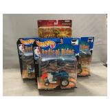 NIP Sport Warrior, (3) Hot Wheels Radical Rides